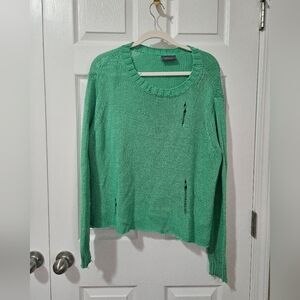 Wooden Ships Distressed Sweater S/M